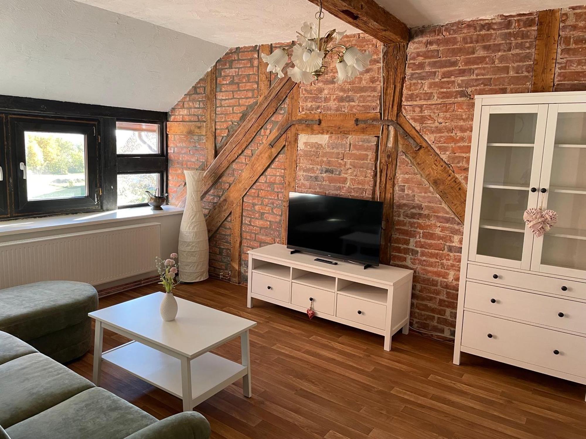 Ferienwohnung Im Gutshaus Mollenbeck 外观 照片